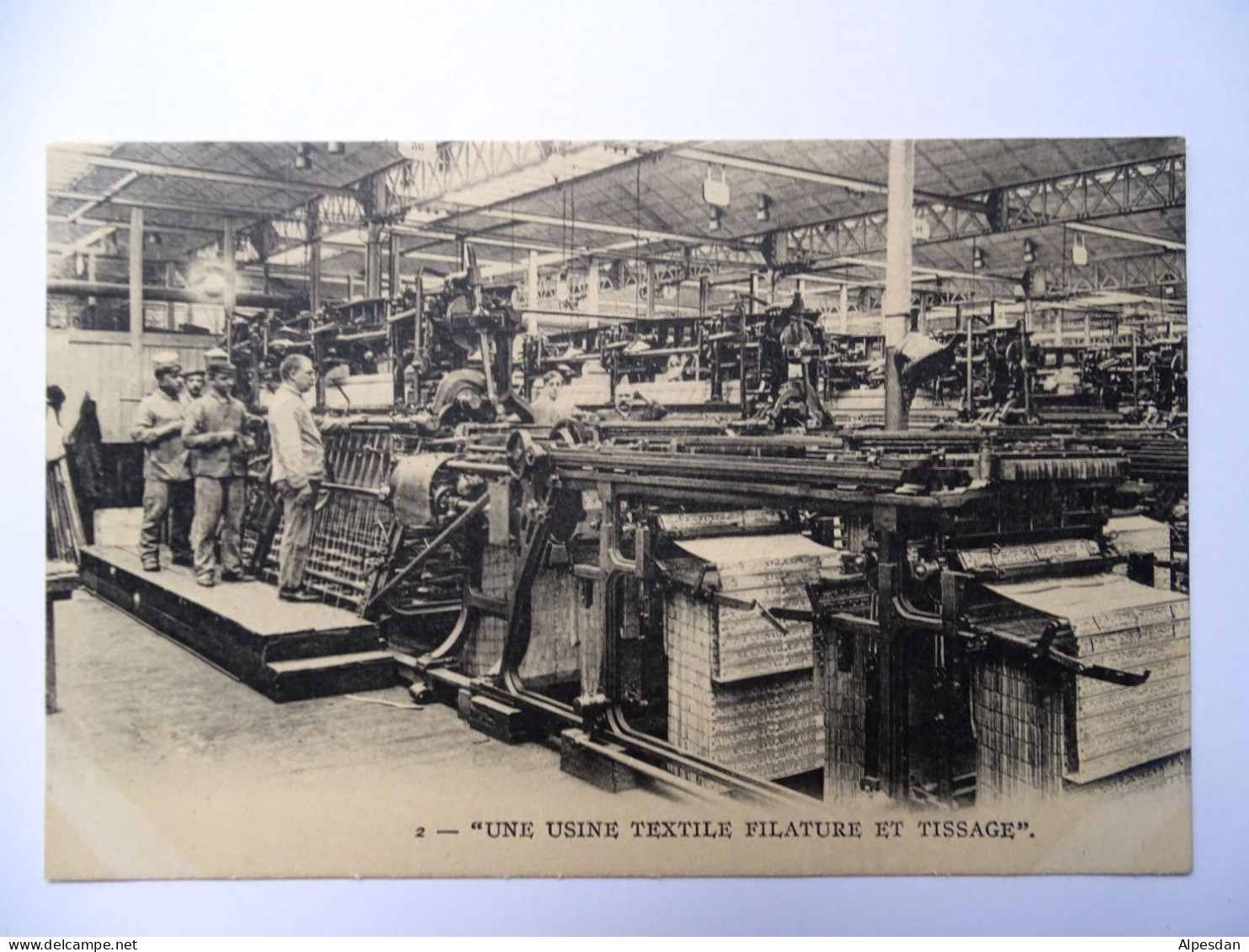 Une Usine Textile Filature Et Tissage - Nord-Pas-de-Calais