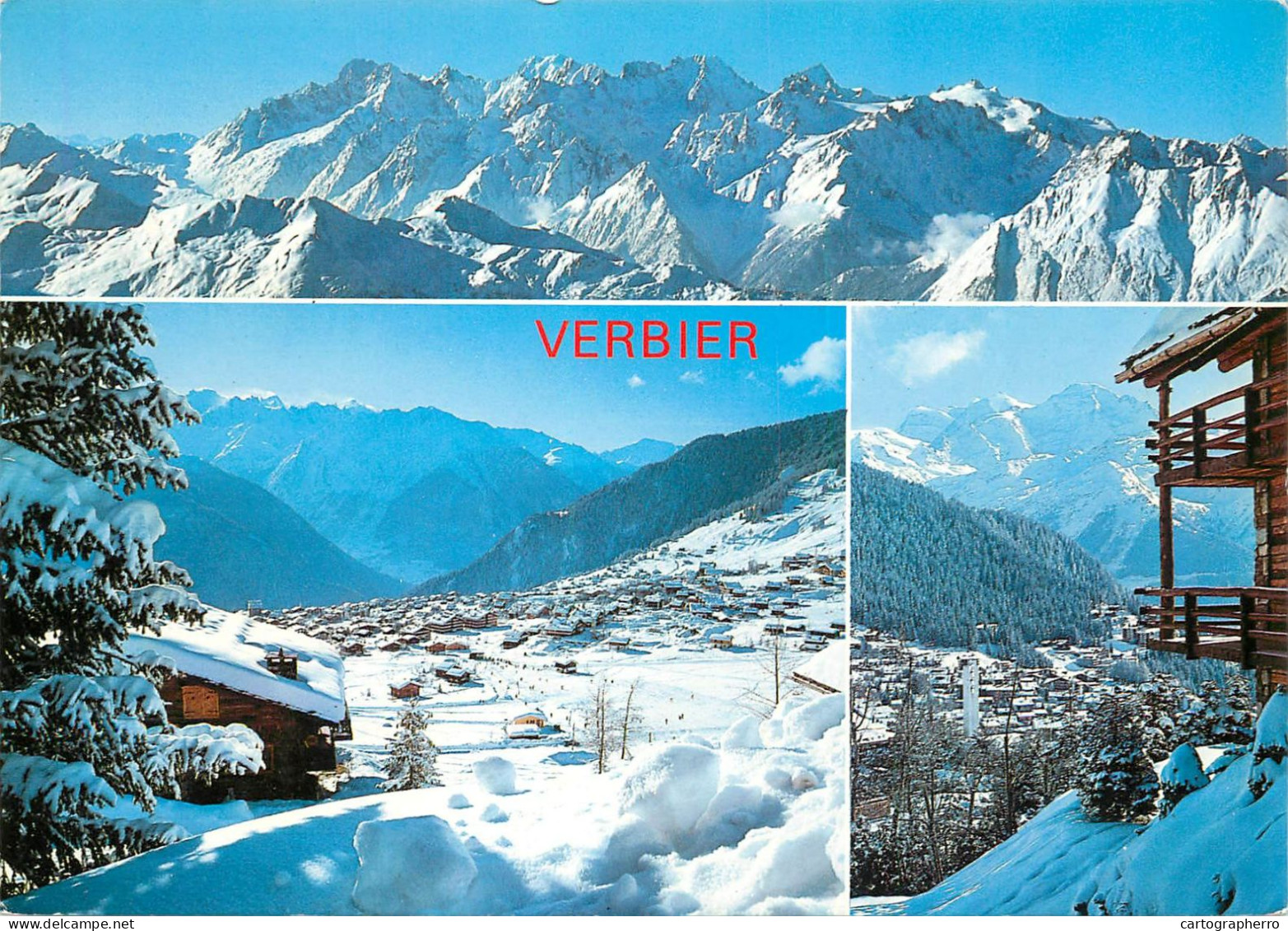 Switzerland Verbier Winter Scenes Multi View - Verbier