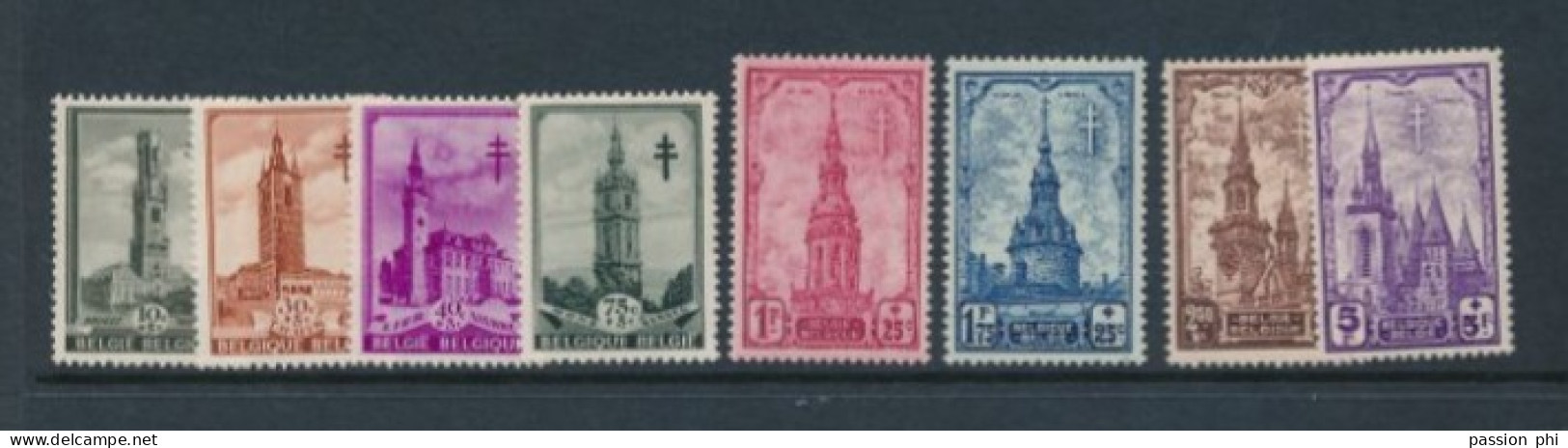 BELGIUM BELGIQUE COB 519/526 MNH - Unused Stamps