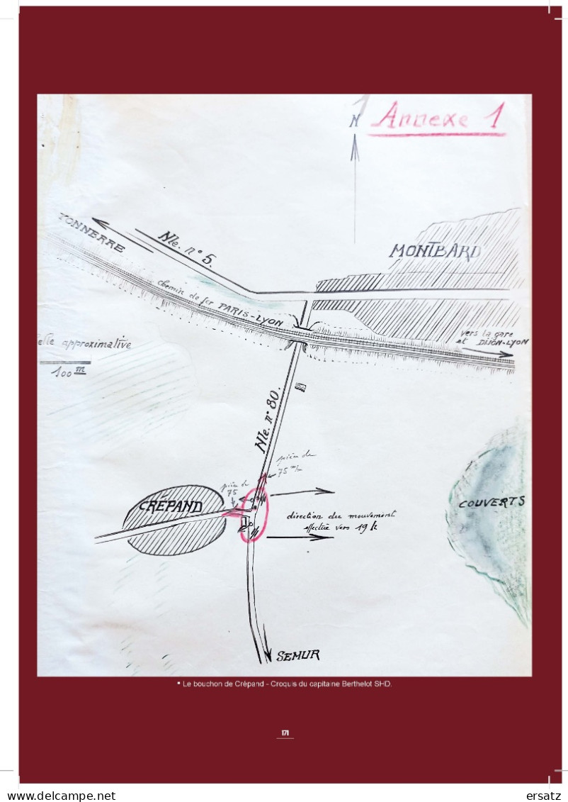 Juin 1940 Sur les routes de la Côte d'Or de la débâcle à l'exode