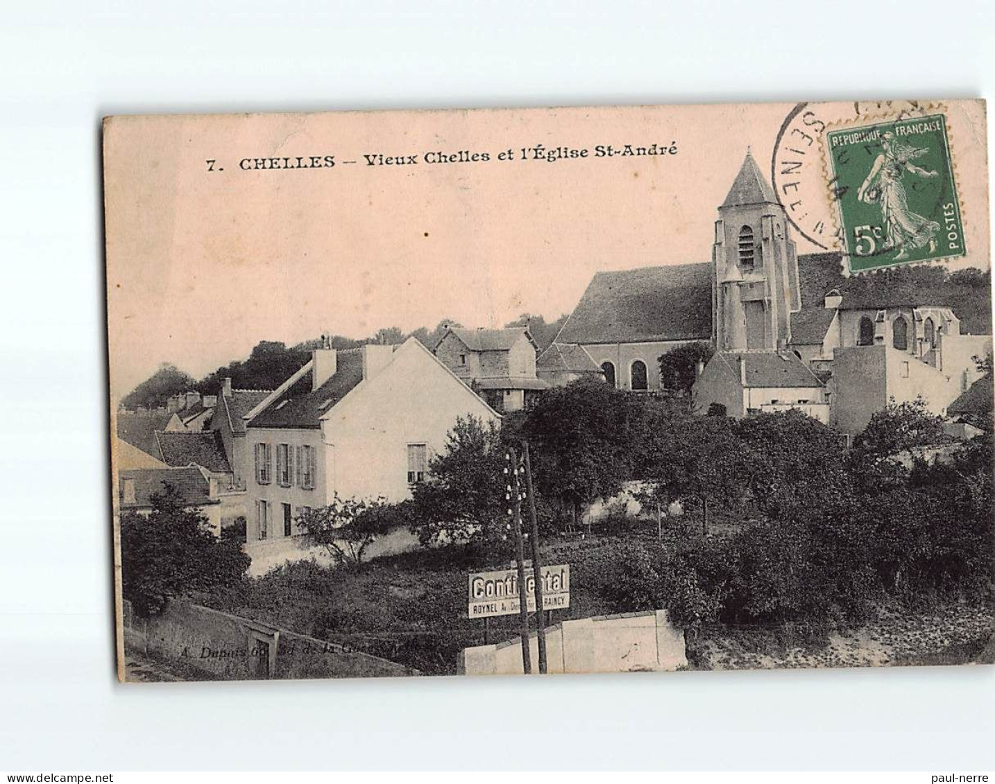 CHELLES : Vieux Chelles Et L'Eglise Saint-André - état - Chelles