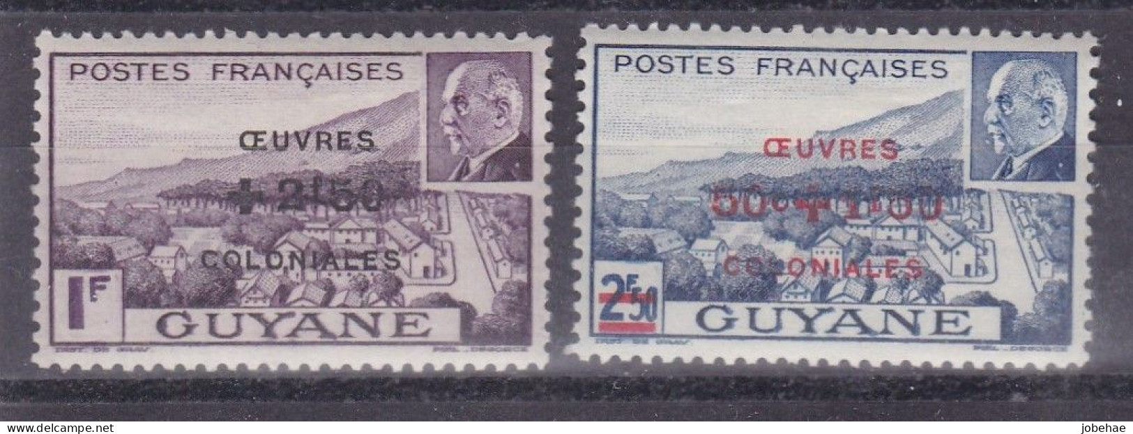 Guyane YT°-* 177-178 - Guyana (1966-...)