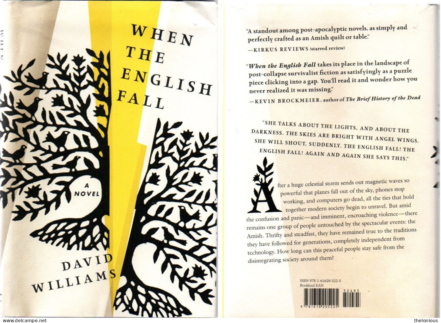 # David Williams - When The English Fall: A Novel - 97816205225, Copertina Rigida - 1950-Maintenant