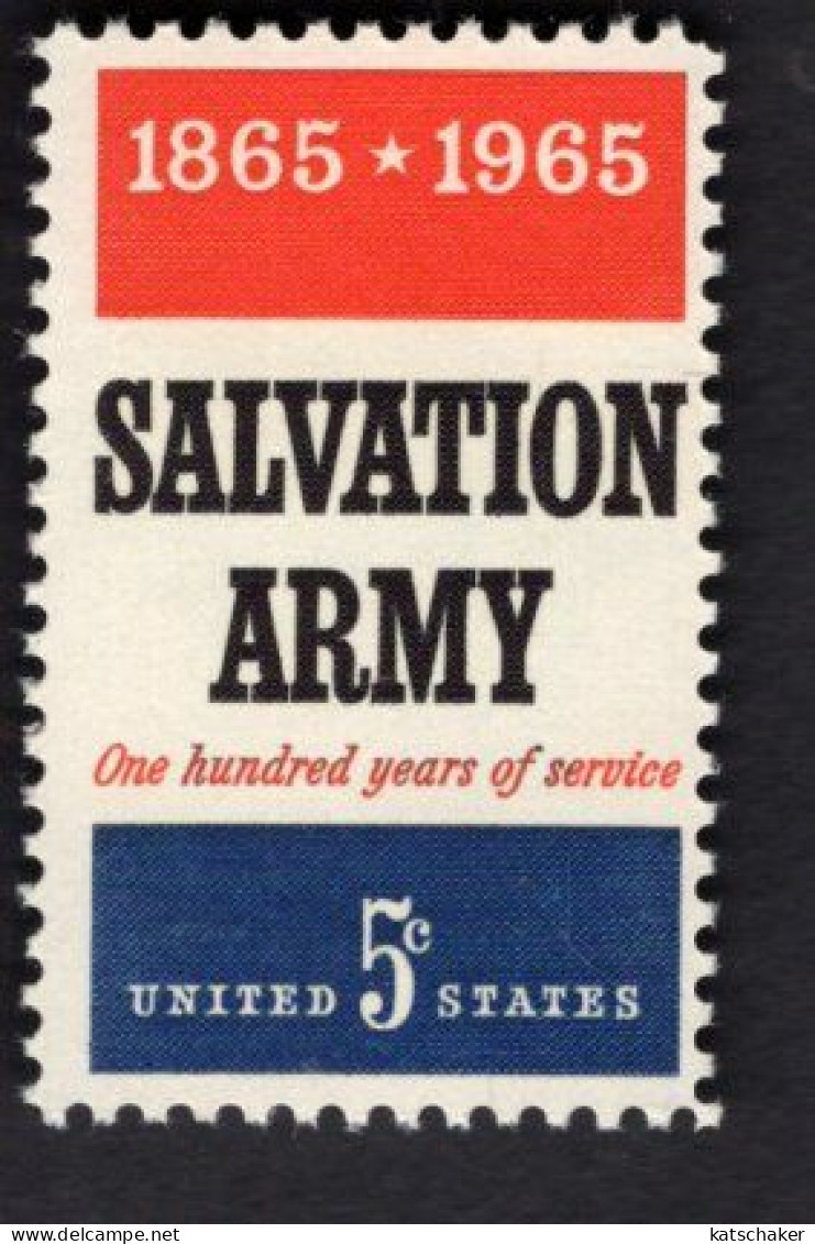 202331437 1965 SCOTT 1267  (XX) POSTFRIS MINT NEVER HINGED  -  SALVATION ARMY - Neufs