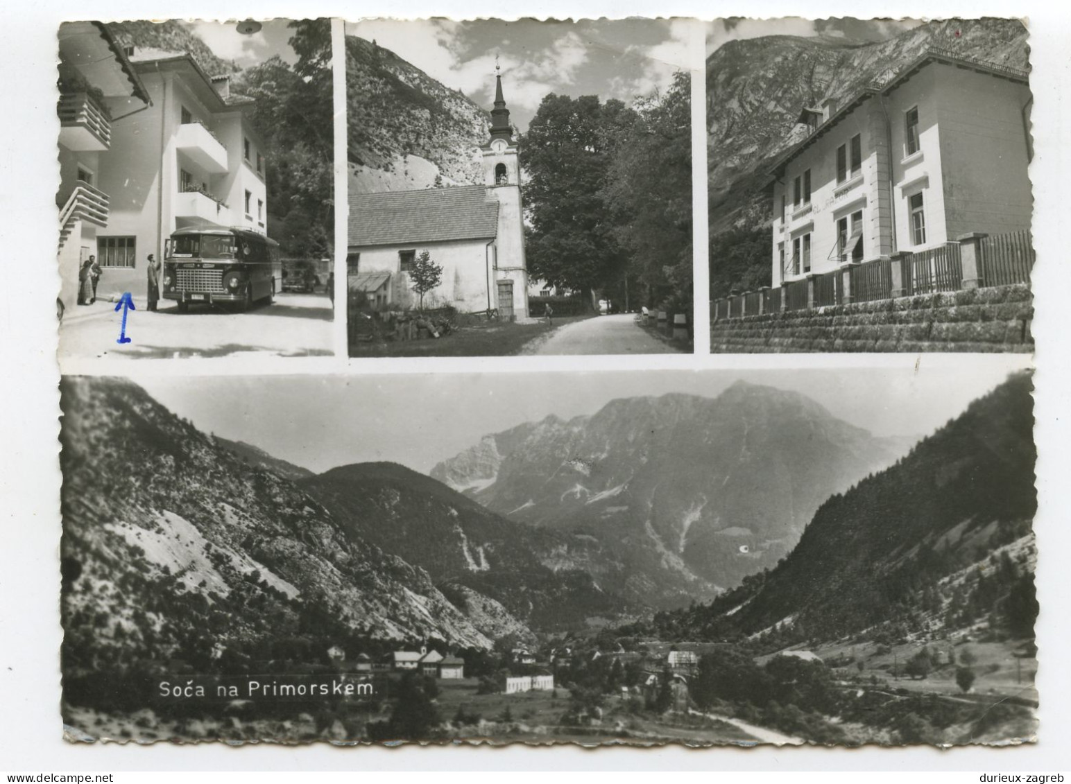 Soča Na Primorskem Old Postcard Posted 1962 PT240401 - Eslovenia
