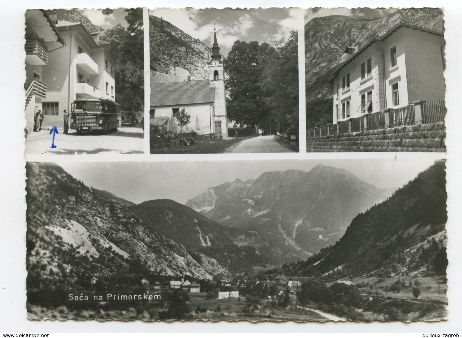 Soča Na Primorskem Old Postcard Posted 1962 PT240401 - Slovenia