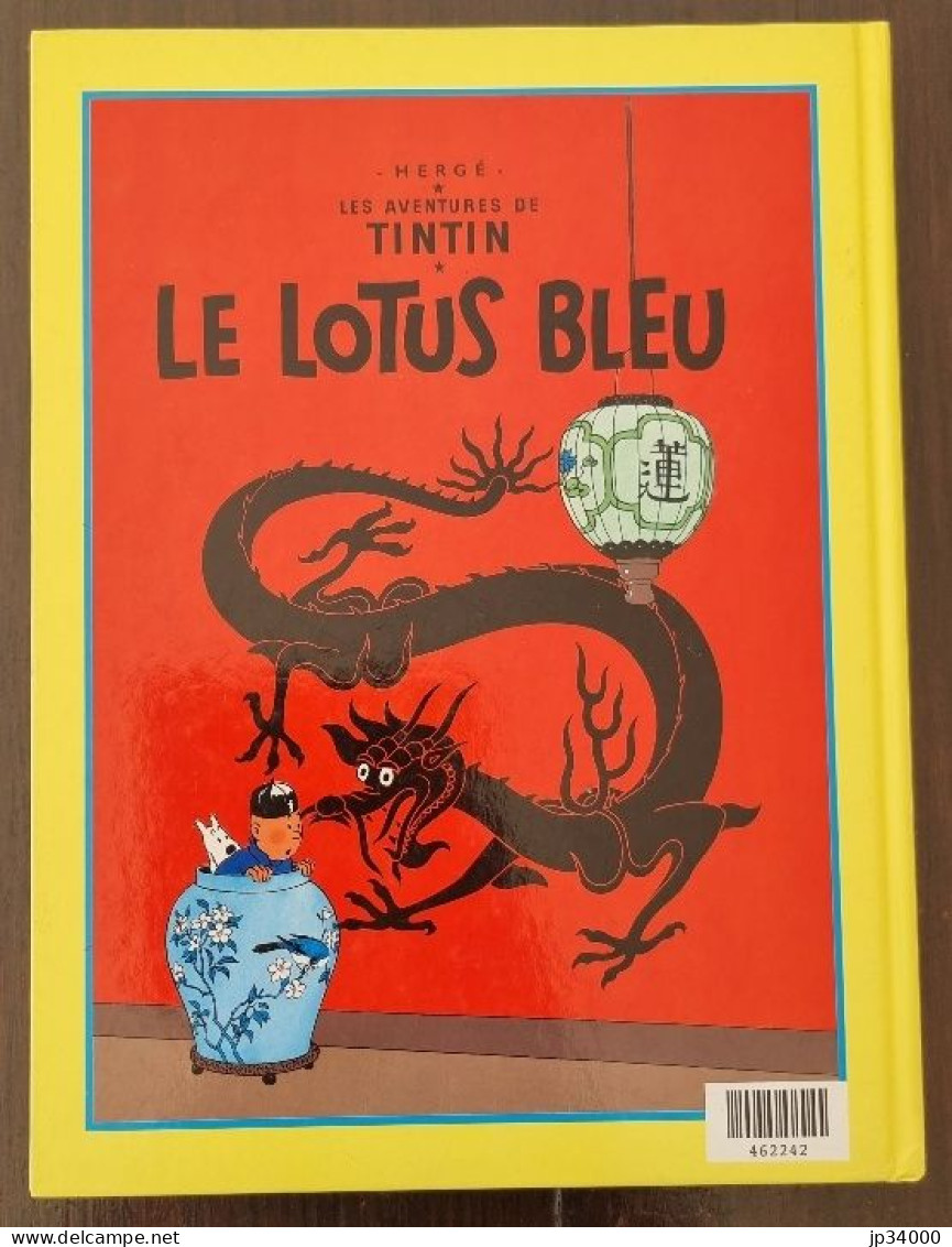 TINTIN Lot De 2 Albums Réunis En 1 Tome: Le Lotus Bleu+les Cigares Du Pharaon - Tintin