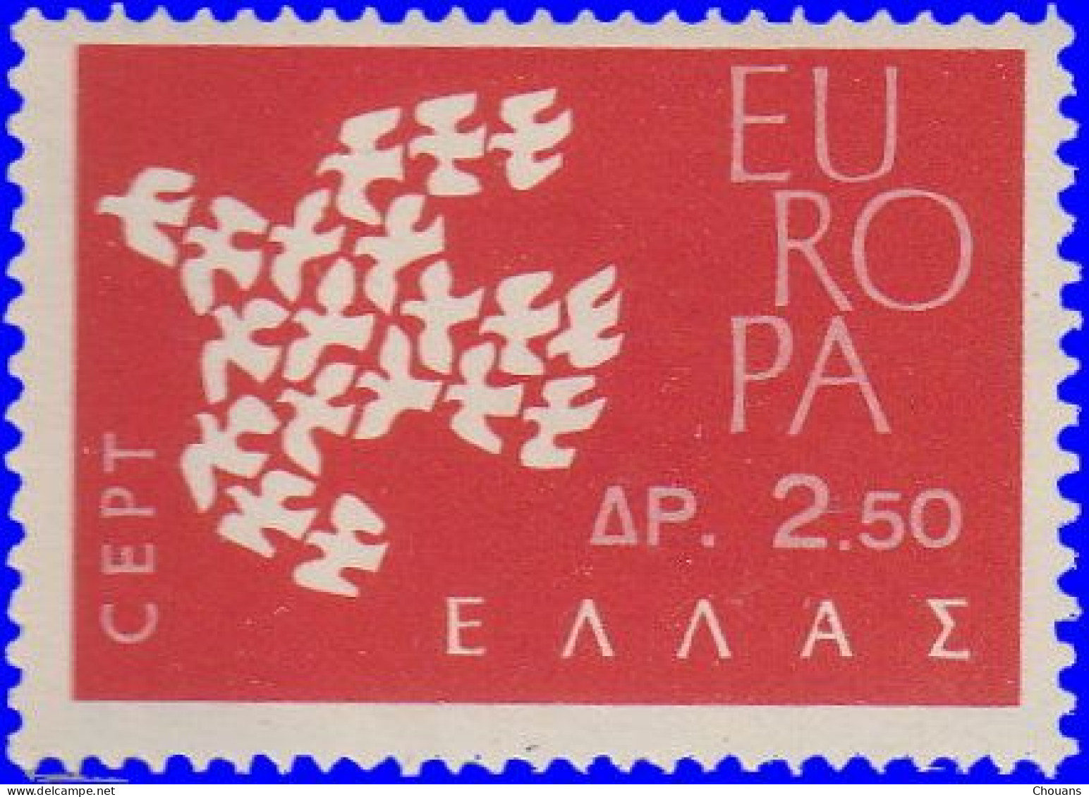 Grèce 1961. ~ YT 753**  Europa - Nuevos