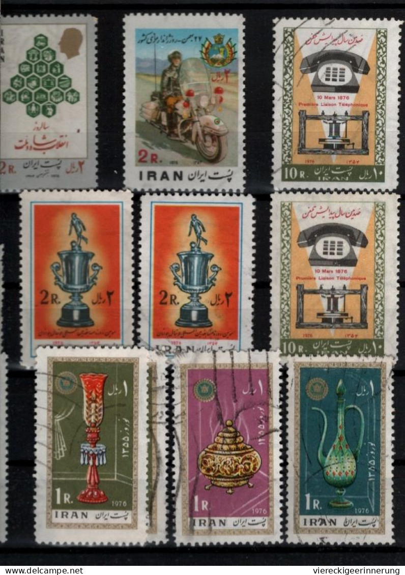 ! Persien, Persia, Iran, 1976-1977, Lot Of 95 Stamps - Iran