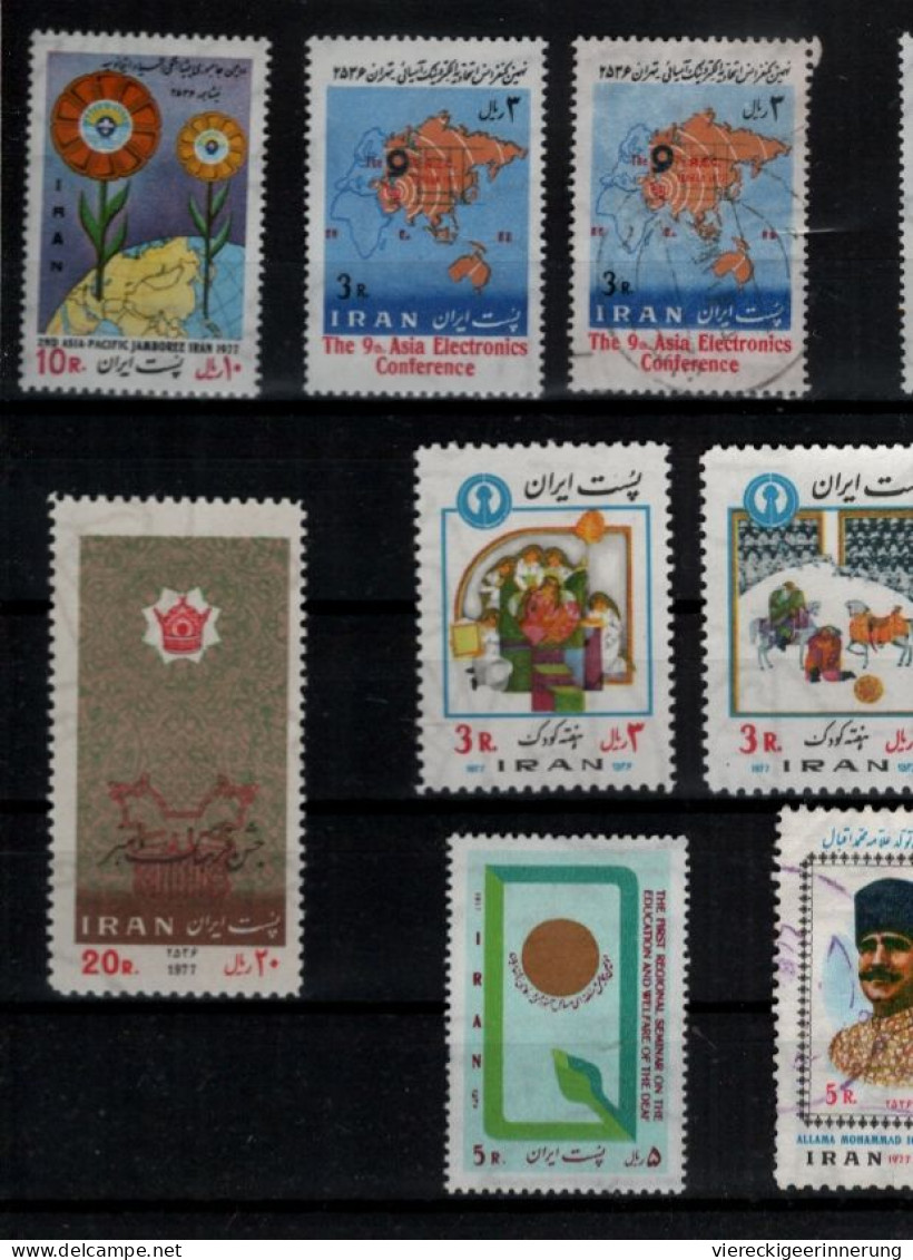 ! Persien, Persia, Iran, 1976-1977, Lot of 95 stamps