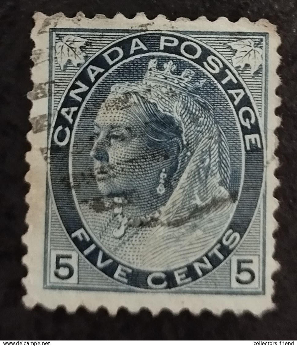 CANADA KANADA - 1899 - Yt: CA 67 Queen Victoria - Used - Oblitérés