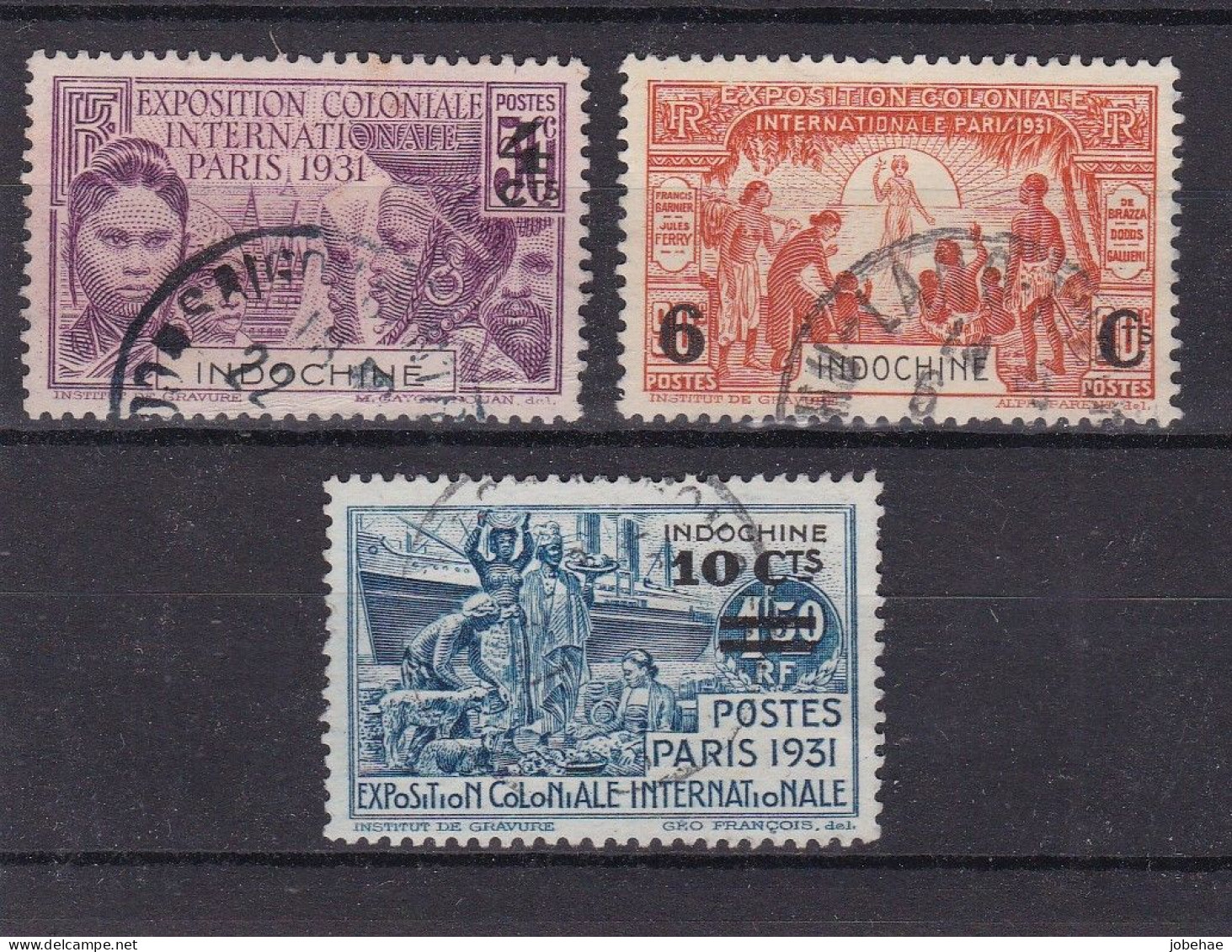 Indochine Francais  YT°-* 147-149 - Used Stamps