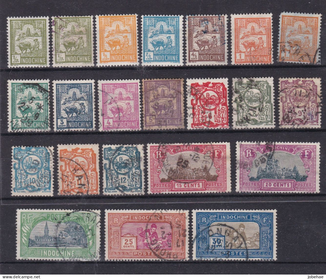 Indochine Francais  YT°-* 123-146 - Used Stamps