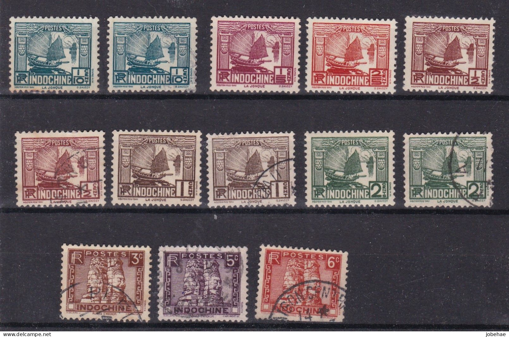 Indochine Francais  YT°-* 150-170 - Used Stamps