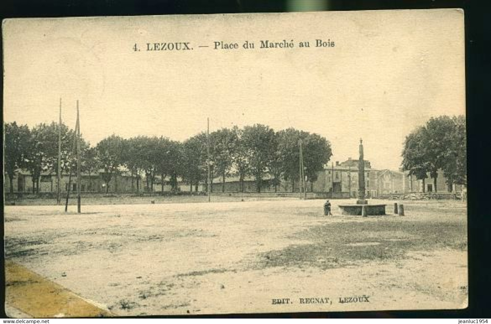 LEZOUX PLACE     (    Mes Cartes Ne Sont Pas Jaunies ) - Lezoux