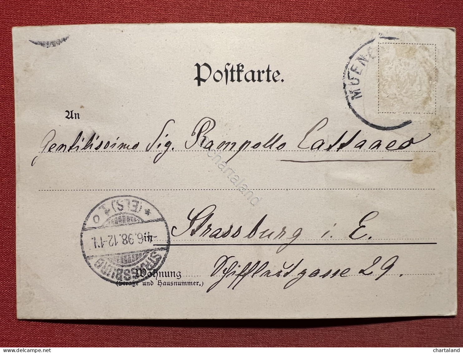 Cartolina - Gruss Aus München - Bavaria Mit Ruhmeshalle - 1898 - Non Classés