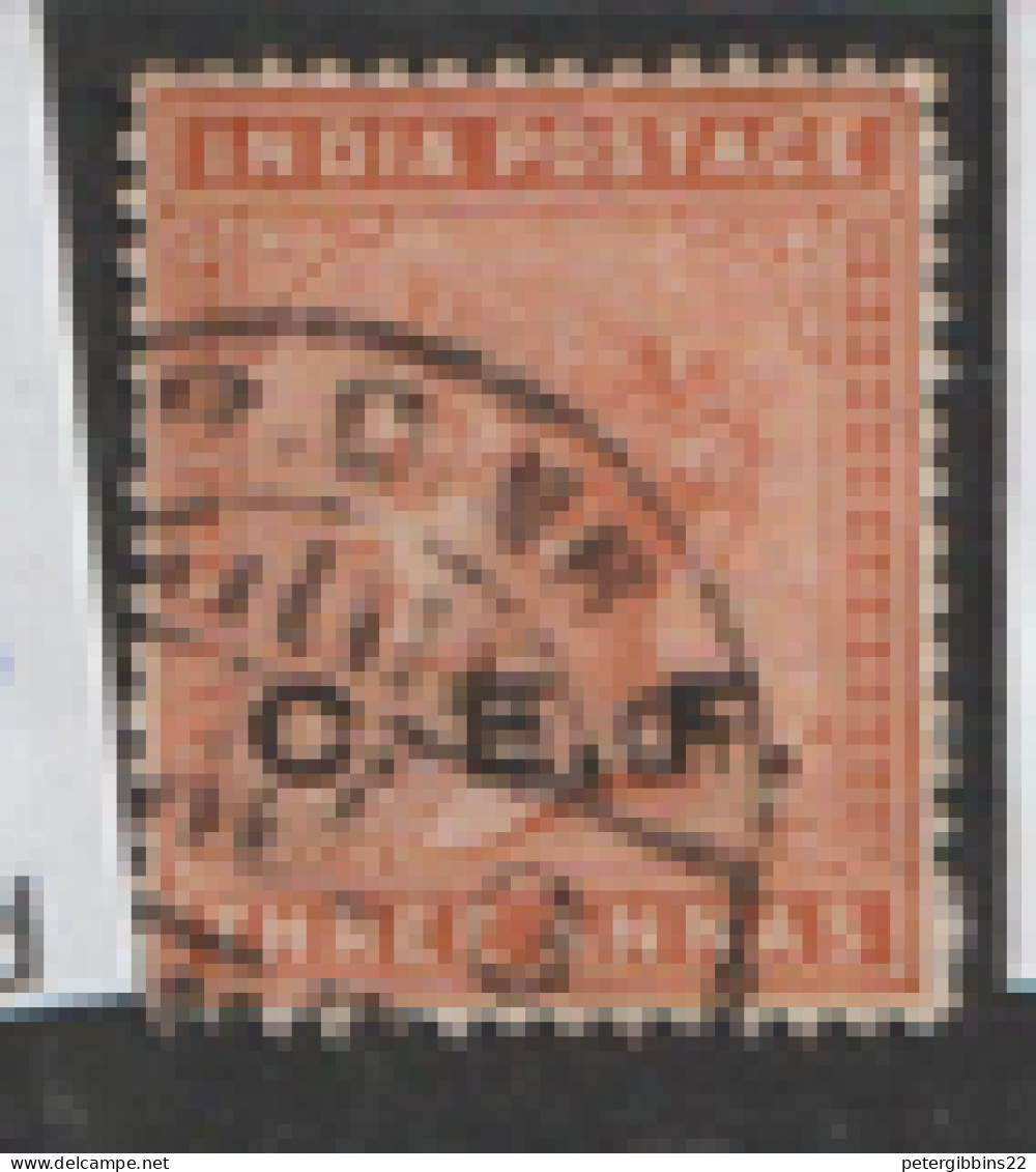 India  C.E.F.   1900  SG C6  3a  Fine Used - Autres & Non Classés