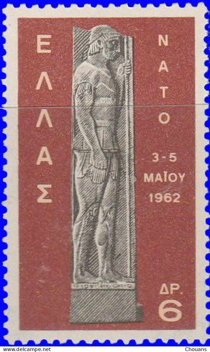 Grèce 1962. ~ YT 770 à 73** - Conférence Ministérielle De L'OTAN - Neufs
