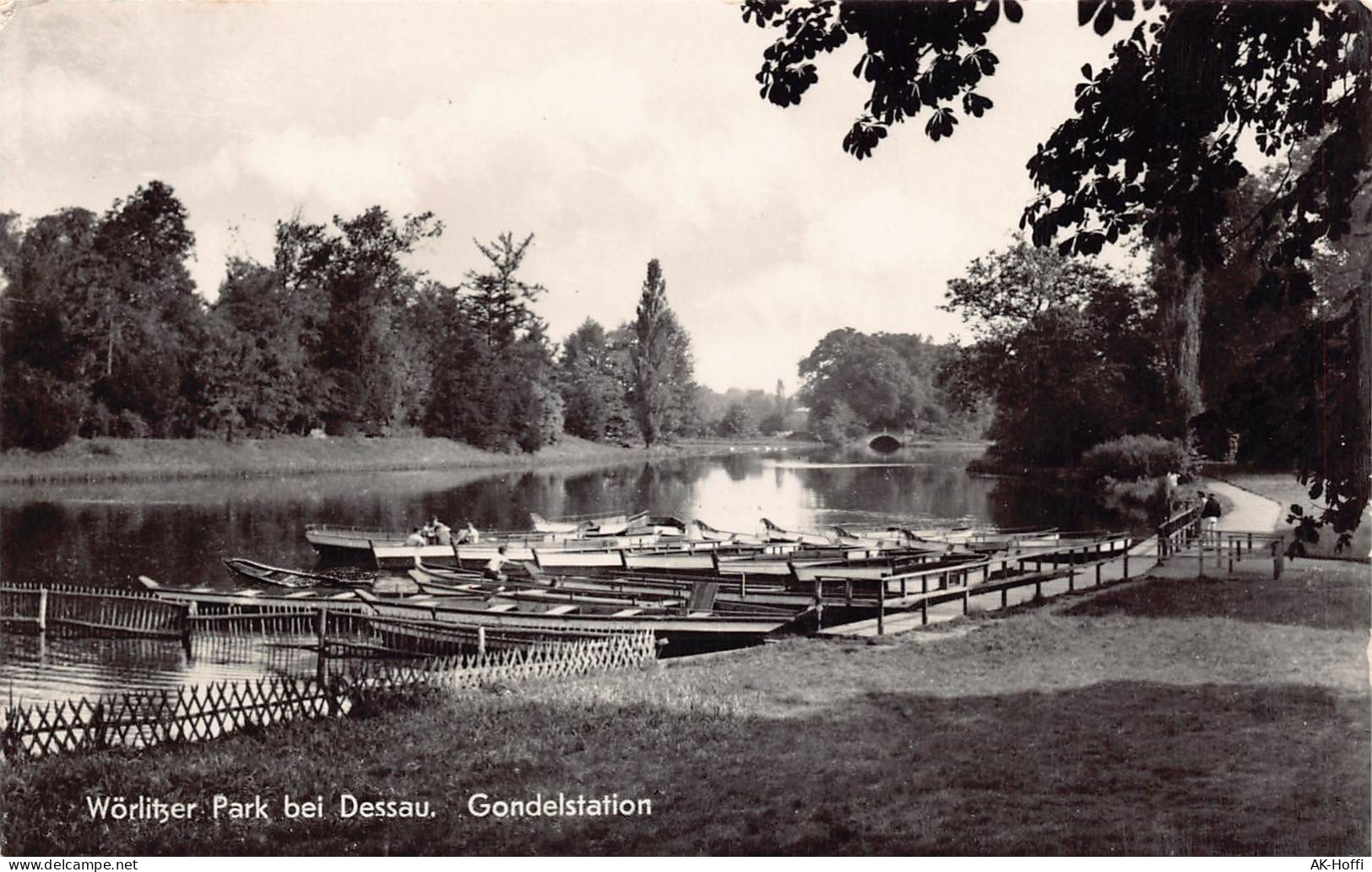 Wörlitz - Wörlitzer Park Gondelstation Bei Dessau - Woerlitz