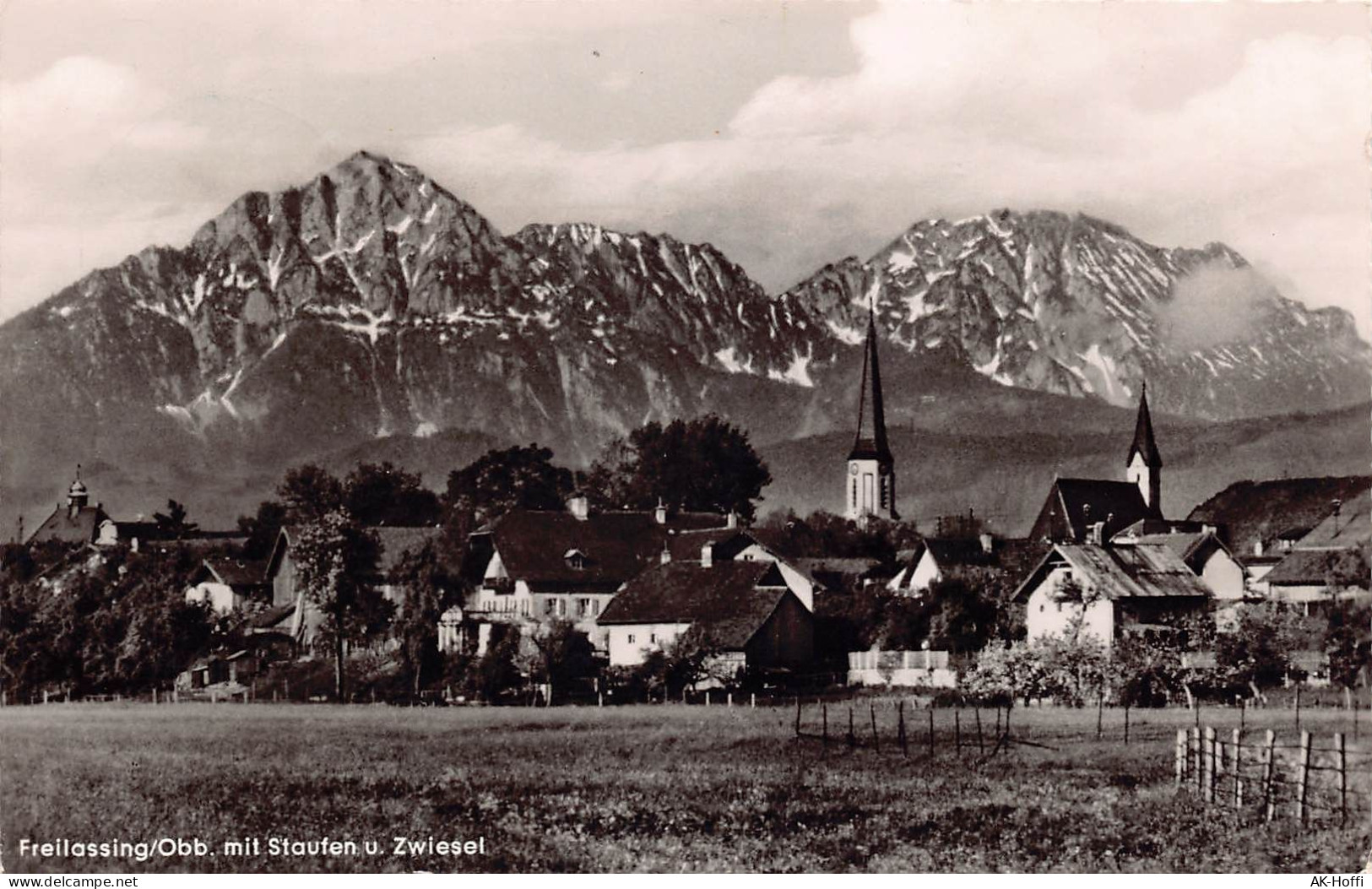 Freilassing - Panorama-Ansicht Mit Staufen Und Zwiesel - Freilassing