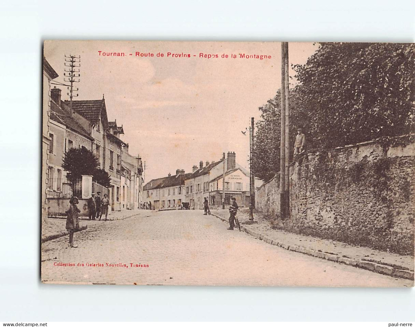 TOURNAN : Route De Provins, Repos De La Montagne - état - Tournan En Brie