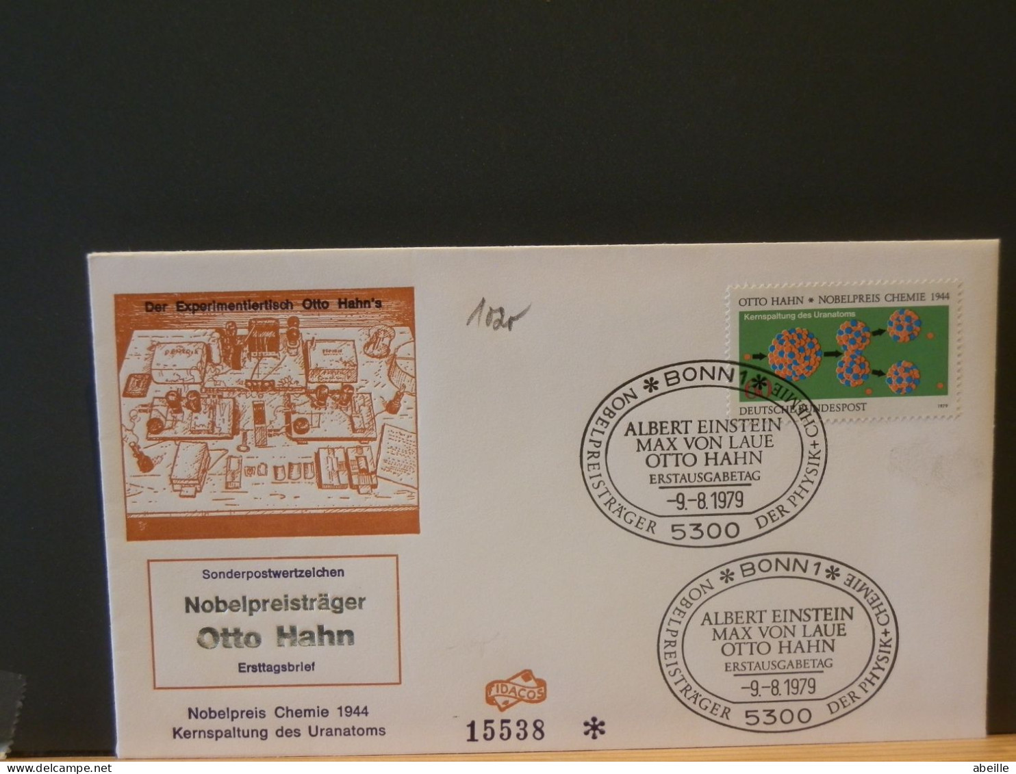 106/907  3  FDC  ALLEMAGNE - Nobel Prize Laureates