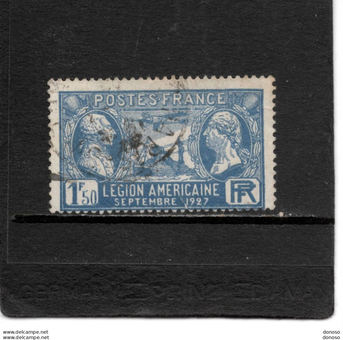 FRANCE 1927 Légion Américaine Cachet De Paris  Yvert 245 Oblitéré - Used Stamps