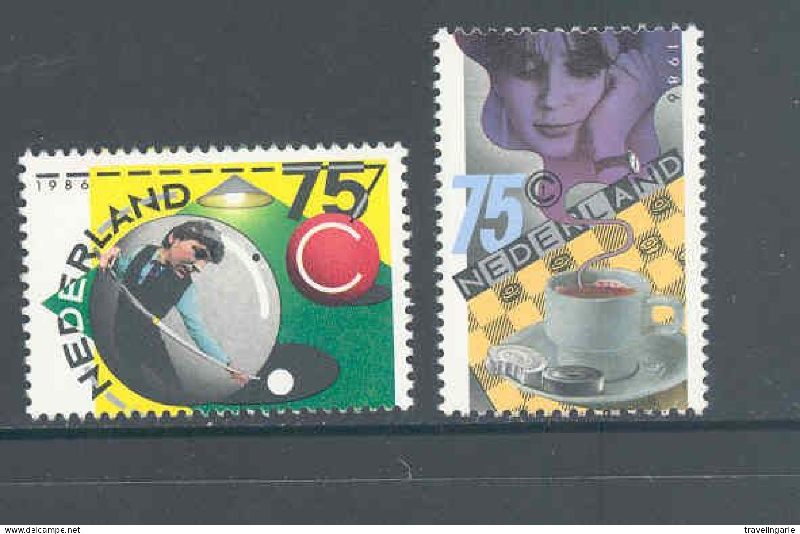 Netherlands 1986 Sport NVPH 1359/60 Yvert 1273/7 MNH ** - Unused Stamps