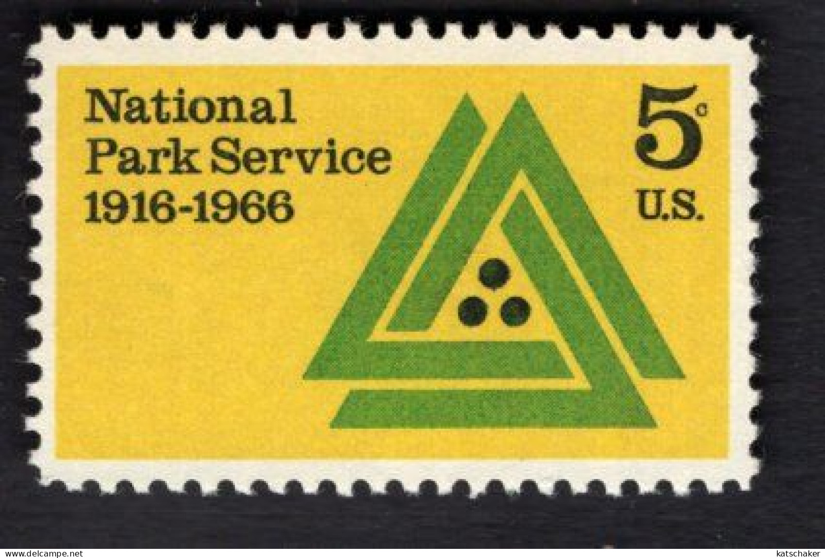 202339115 1966 SCOTT 1314 (XX) POSTFRIS MINT NEVER HINGED - NATIONAL PARK SERVICE - Neufs