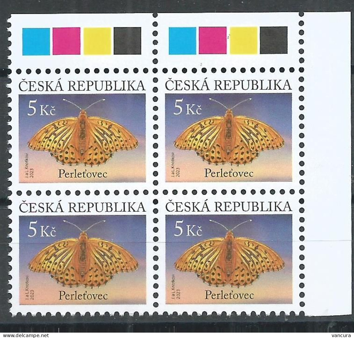 ** 1236 Czech Republic  Silver-washed Fritillary 2023 - Nuovi