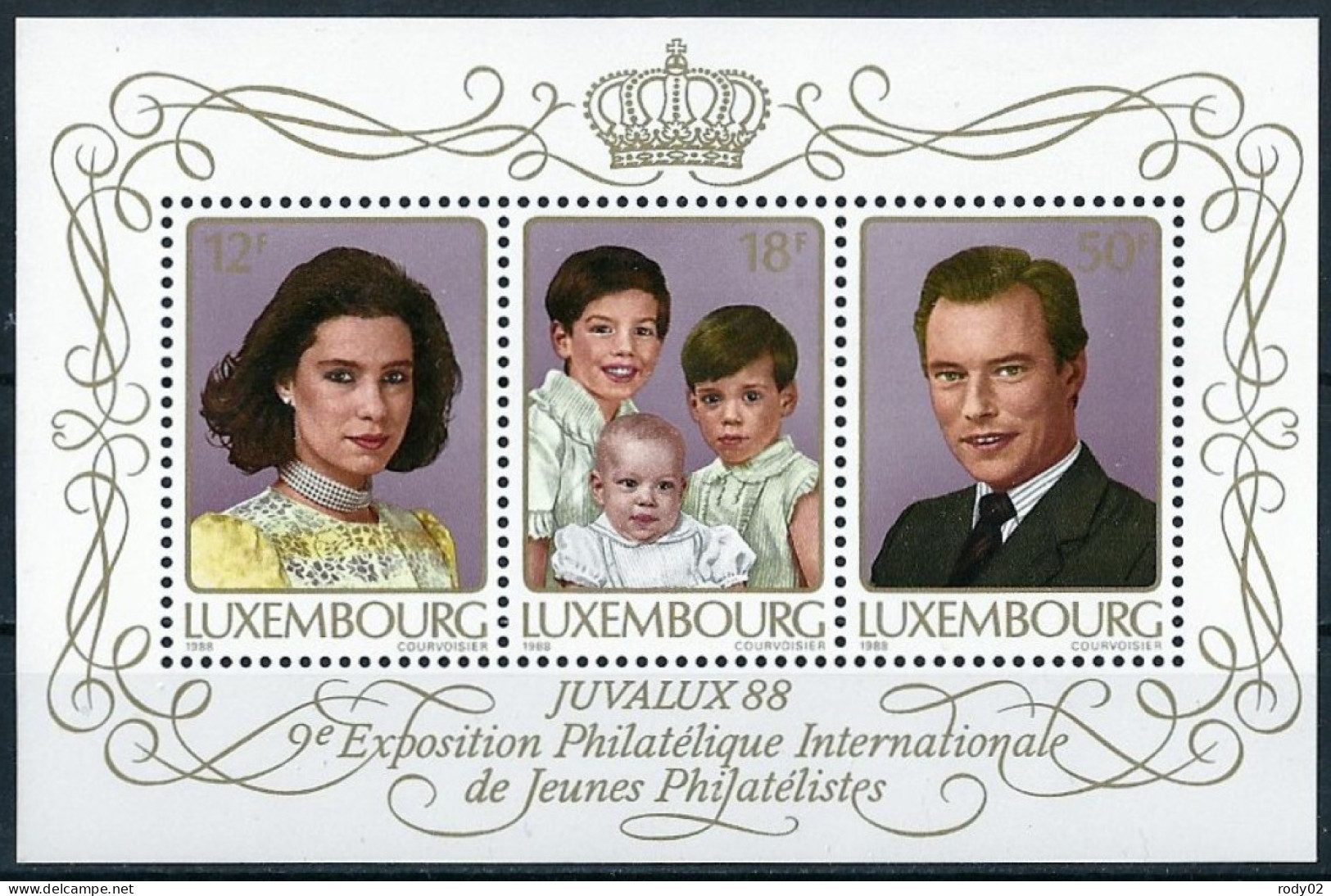 LUXEMBOURG - FAMILLE ROYALE - BF 15 - NEUF** MNH - Blocchi & Foglietti