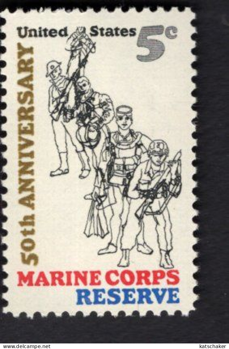 2006236484 1966 SCOTT 1315a (XX) POSTFRIS MINT NEVER HINGED  - MARINE CORPS RESERVE - Unused Stamps