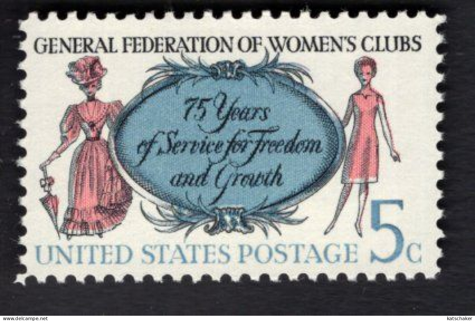 202339728 1966 SCOTT 1316 (XX) POSTFRIS MINT NEVER HINGED  - GENERAL FEDERATION OF WOMEN S CLUBS - Unused Stamps