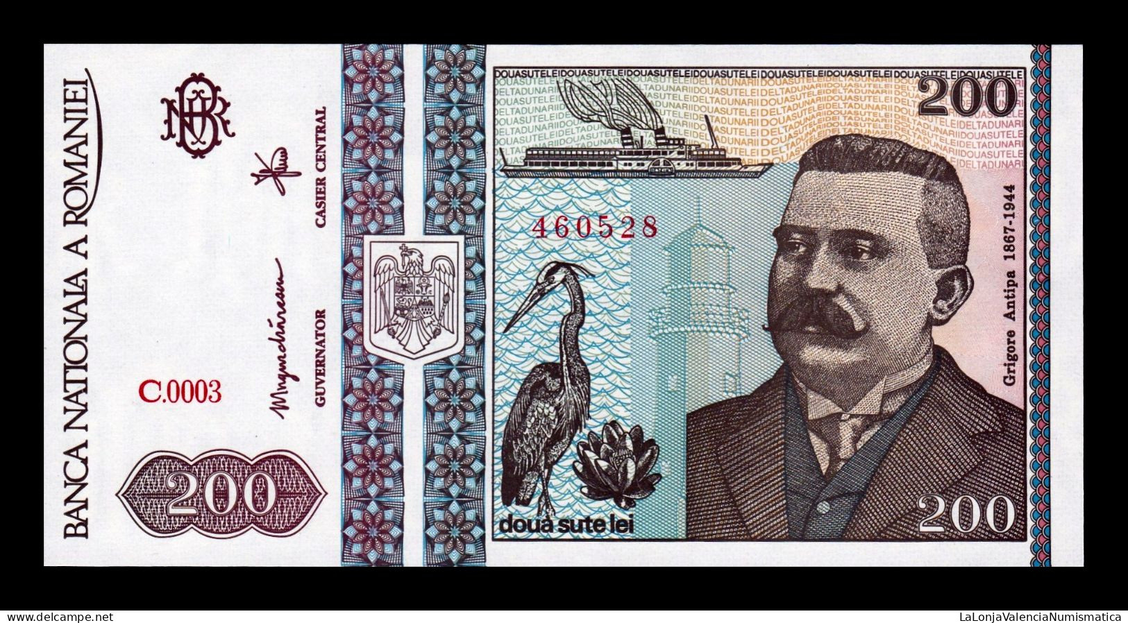 Rumanía Romania 200 Lei 1992 Pick 100 Sc Unc - Romania