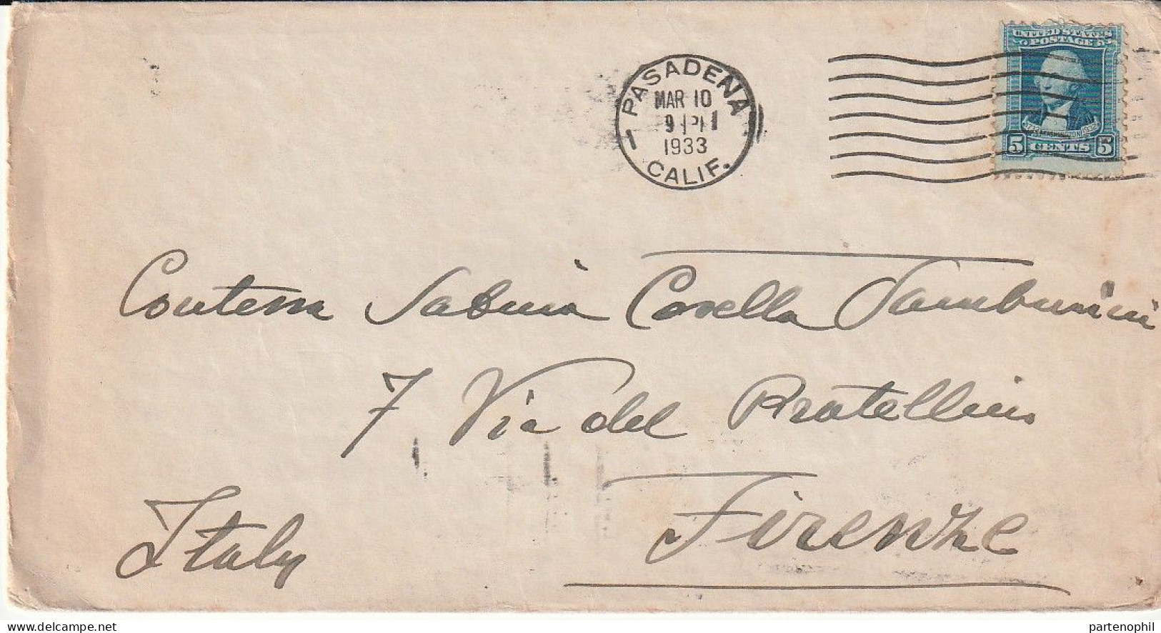 United States USA Stati Uniti 1933  -  Postgeschichte - Storia Postale - Histoire Postale - Briefe U. Dokumente