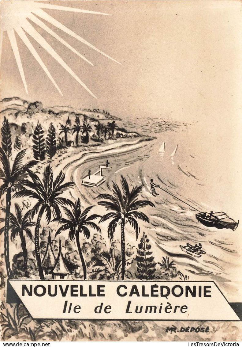 FRANCE - Nouvelle Calédonie - Ile De Lumière -  Création - Miro - Carte Postale Ancienne - Nouvelle Calédonie