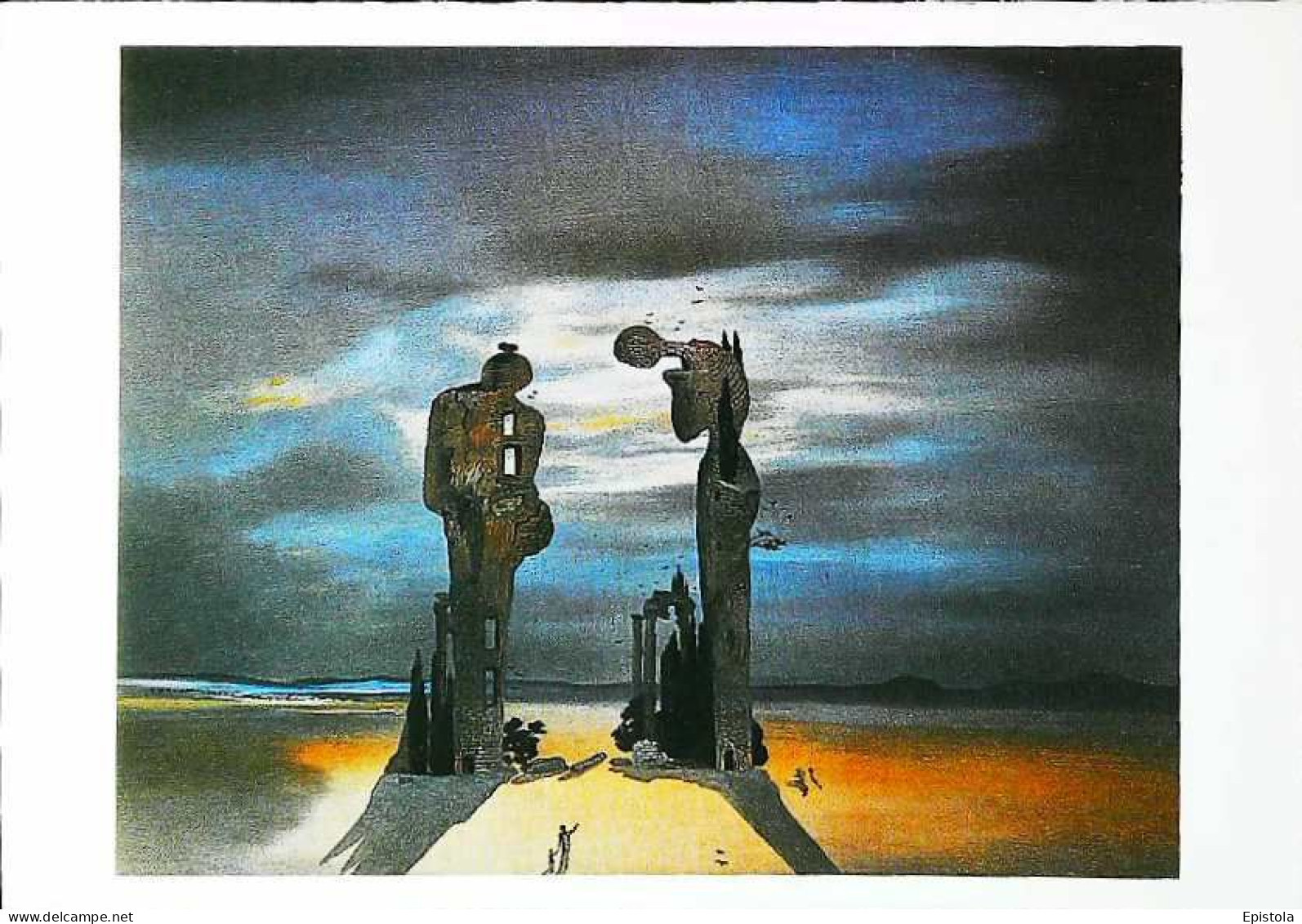 ►  Salvador Dali Archaeological Reminiscence Of The "Angelus" - Malerei & Gemälde