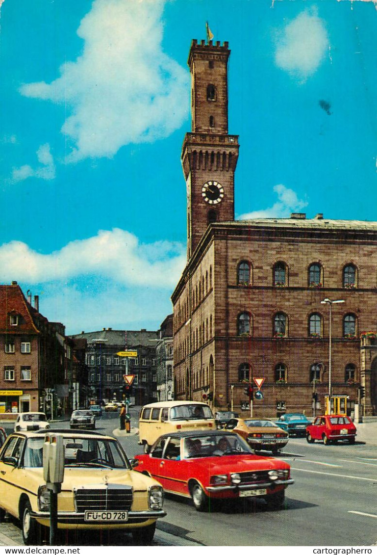 Germany Furth Konigsplatz Und Rathaus - Fürth