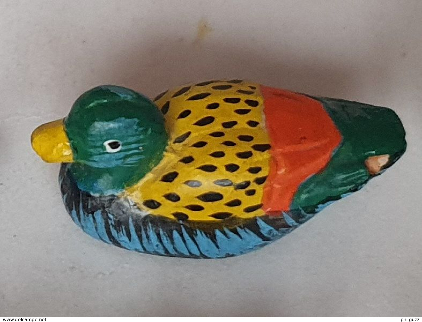 8 Petites Figurines En Céramique Ou Terre Cuite CANARDS - Pájaros – Patos