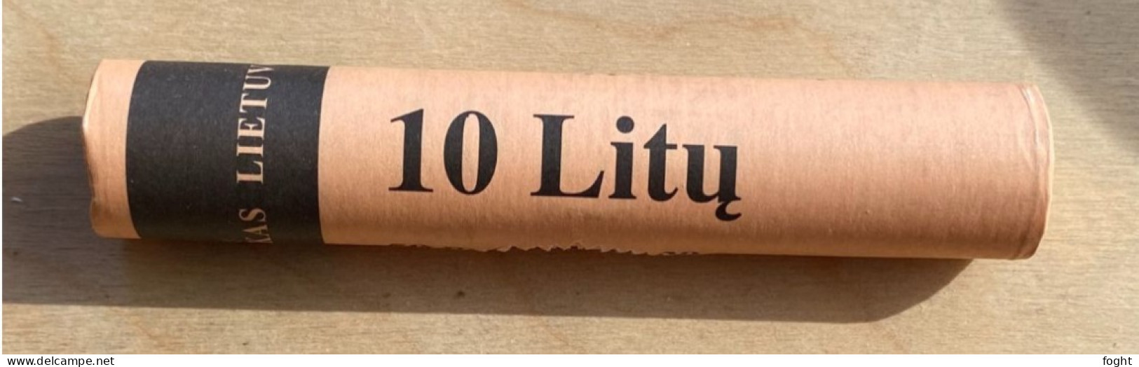 2009 Lithuania Roll Of 50 Coins 20 Cents 2009,KM#107,7175 - Litauen