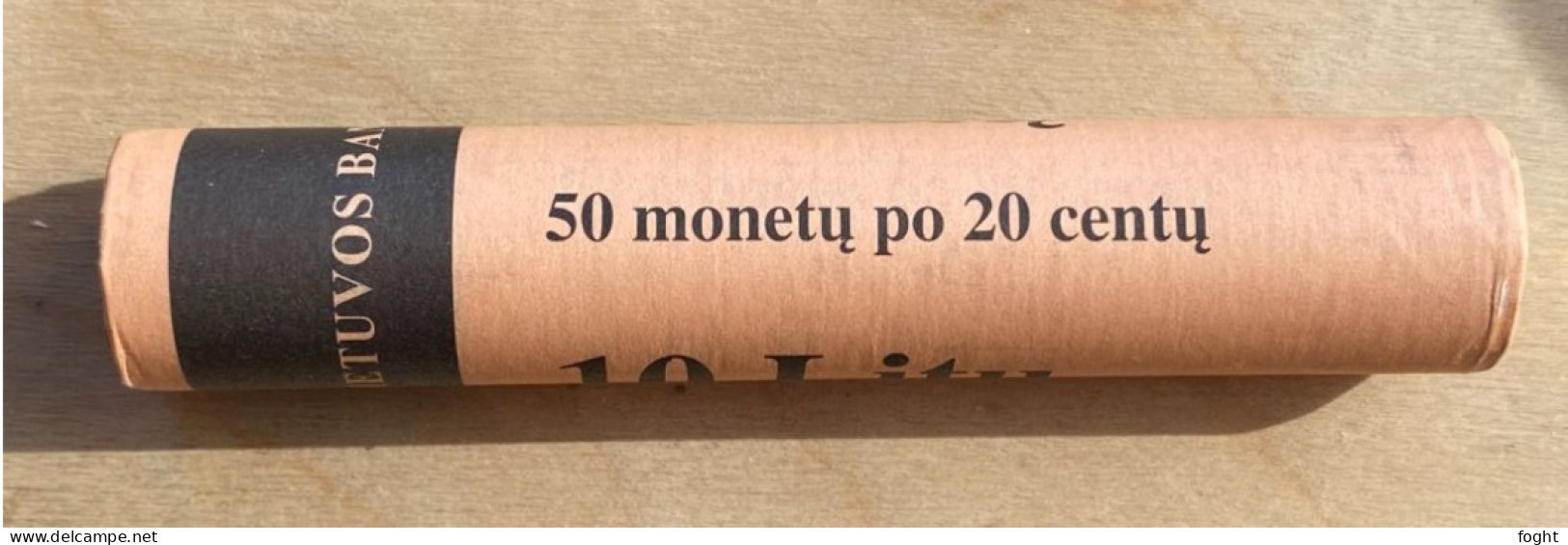 2009 Lithuania Roll Of 50 Coins 20 Cents 2009,KM#107,7175 - Litauen