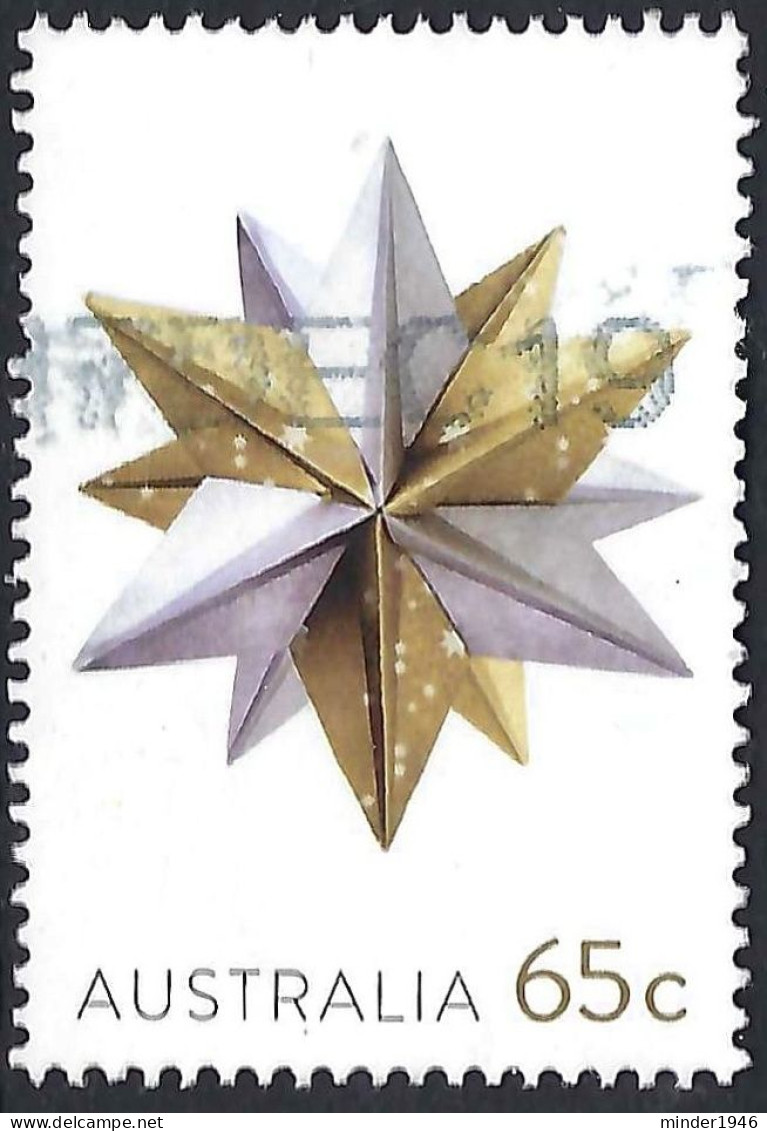 AUSTRALIA 2019 QEII 65c Multicoloured, Christmas-Christmas Star SG5166 FU - Usati