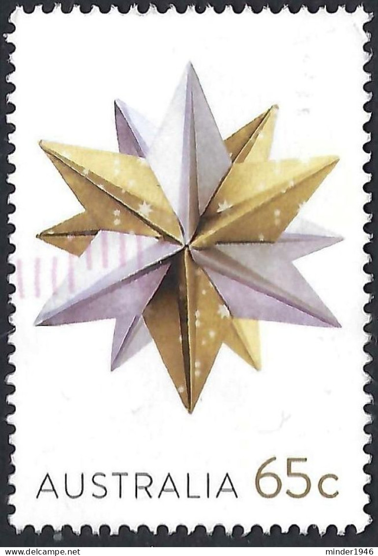 AUSTRALIA 2019 QEII 65c Multicoloured, Christmas-Christmas Star SG5166 FU - Usati