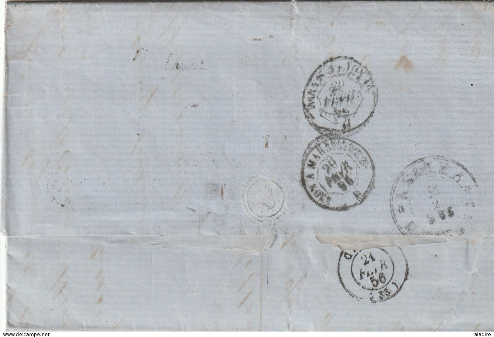 SVERIGE - SWEDEN - Collection of 7 old letters, covers &  card (1842-1952) - 14 scans - € 49 euros