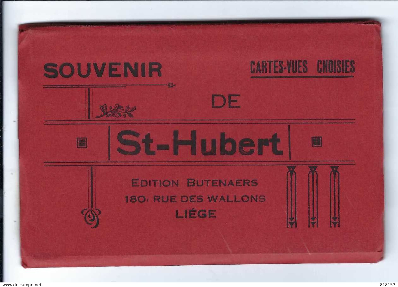 St-Hubert     10  CARTES VUES CHOISIES - Saint-Hubert