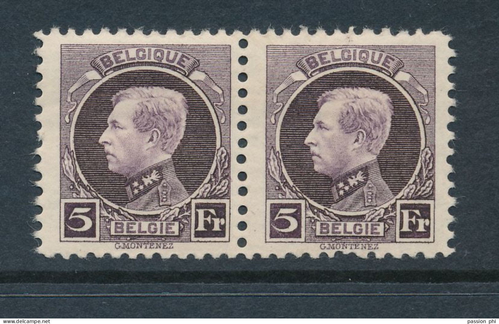 BELGIUM BELGIQUE COB 217 MNH - 1921-1925 Kleine Montenez