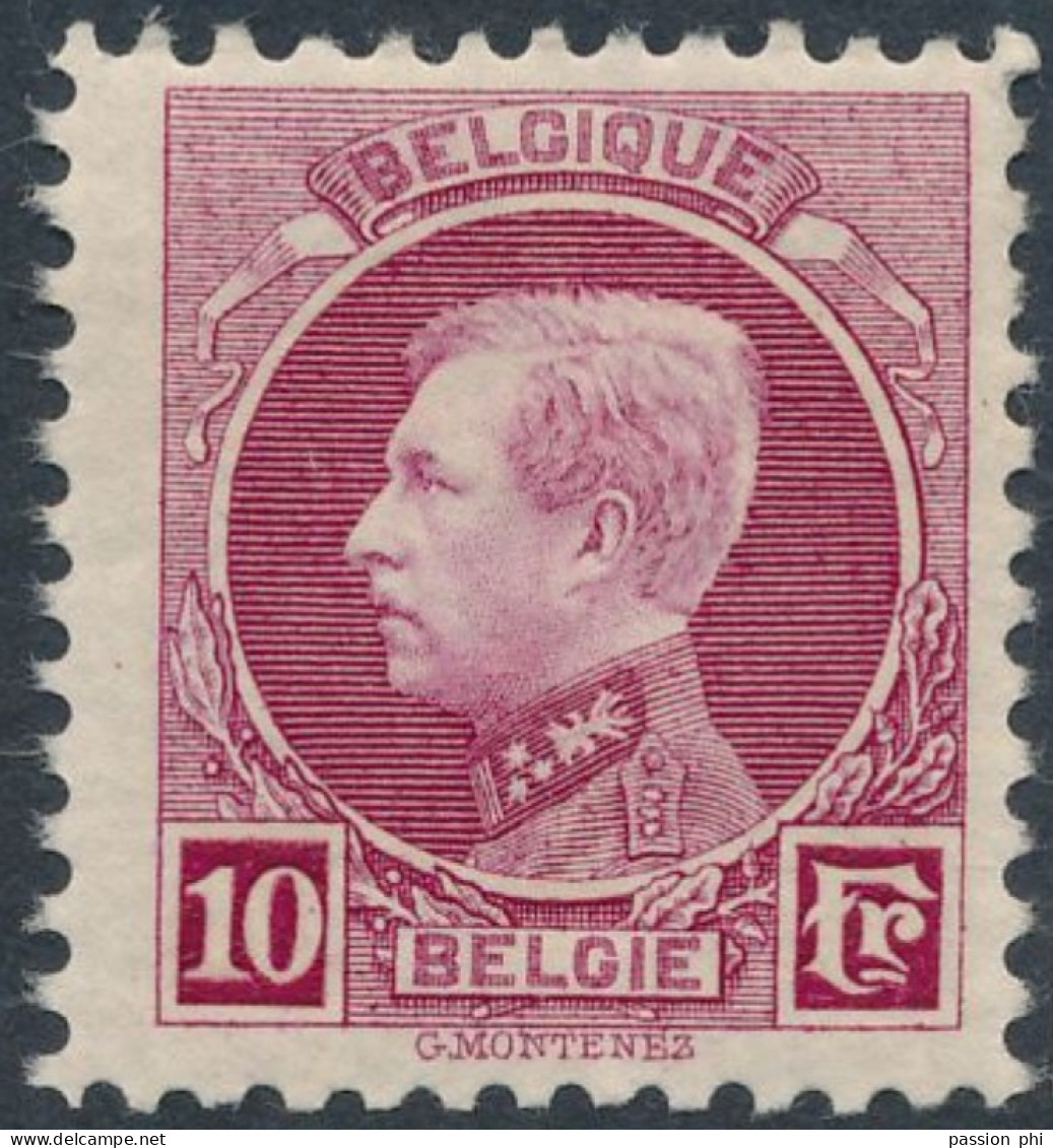 BELGIUM BELGIQUE COB 219 MNH - 1921-1925 Kleine Montenez