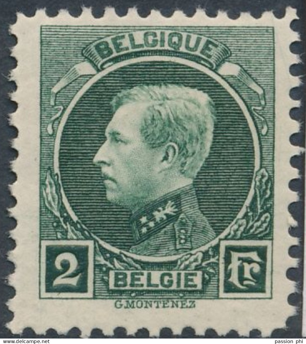 BELGIUM BELGIQUE COB 216 MNH - 1921-1925 Kleine Montenez