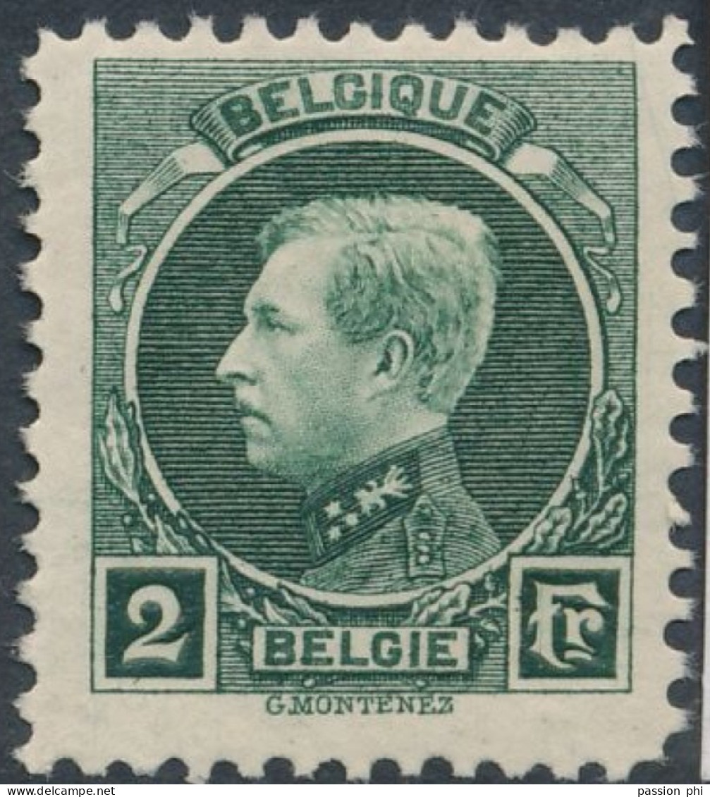 BELGIUM BELGIQUE COB 216 MNH - 1921-1925 Montenez Pequeño