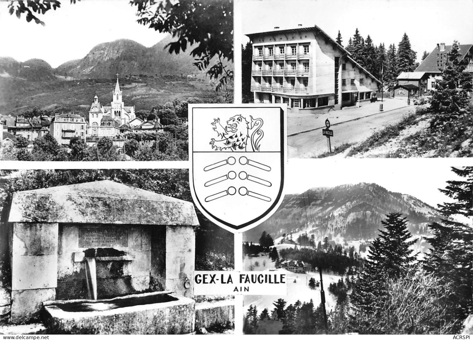 01 GEX Col De La Faucille Les Hotels  37 (scan Recto Verso)KEVREN0706 - Gex